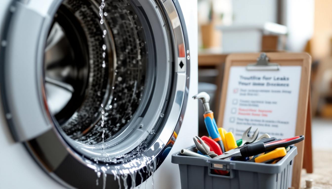 Machine à laver fuite : causes, solutions et conseils pratiques