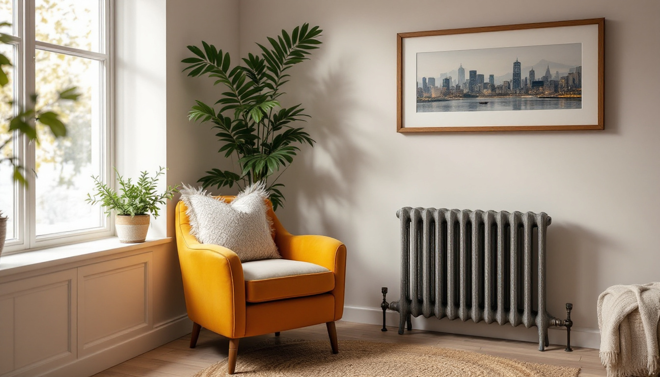 Radiateur inertie en fonte : confort thermique et économies d'énergie