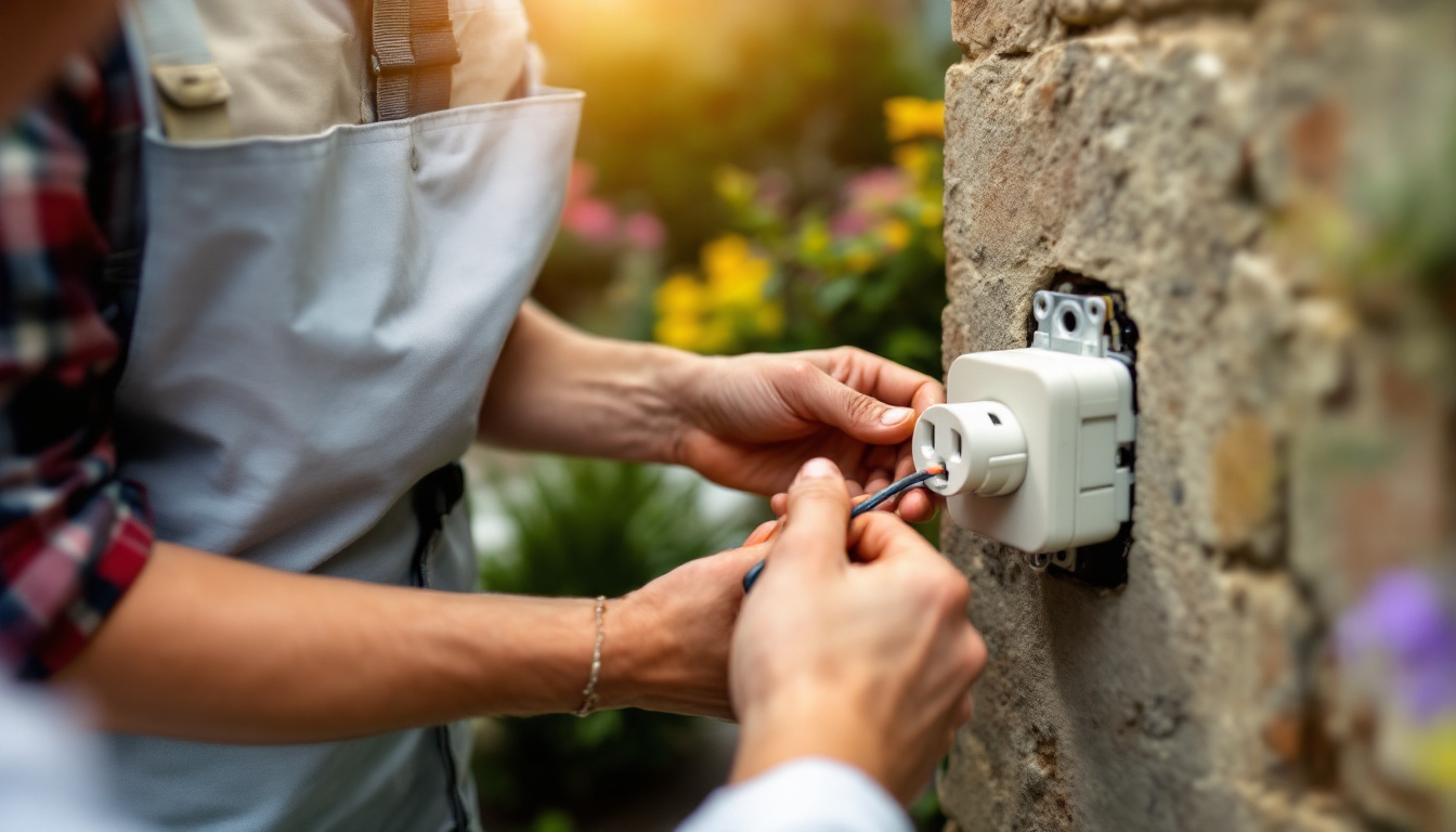 Prise électrique extérieur : sécurité et choix des installations adaptées